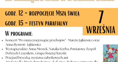 XIV Święto Dziękczynienia i Festyn Parafialny
