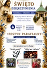 6 września – XV Święto Dziękczynienia i Festyn Parafialny 6 września – XV Święto Dziękczynienia i Festyn Parafialny